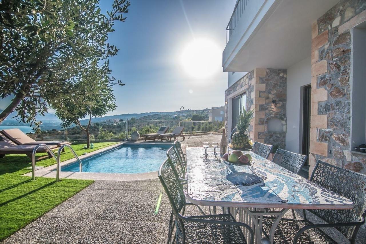 Istros Villas - With Pools, Bbq & Heated Spa Whirlpools, By Thinkvilla Korakiai Ngoại thất bức ảnh