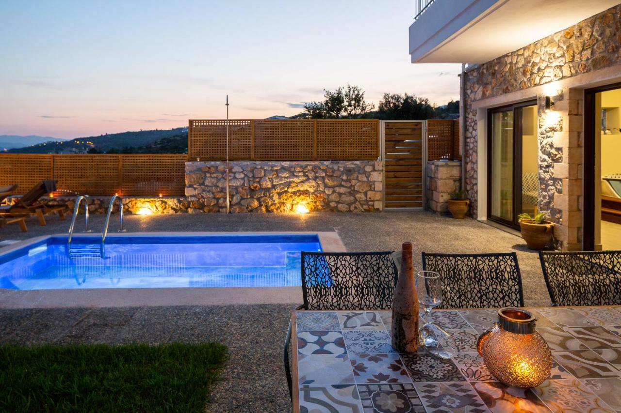 Istros Villas - With Pools, Bbq & Heated Spa Whirlpools, By Thinkvilla Korakiai Ngoại thất bức ảnh