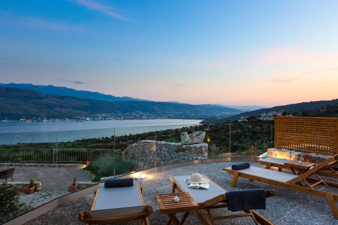 Istros Villas - With Pools, Bbq & Heated Spa Whirlpools, By Thinkvilla Korakiai Ngoại thất bức ảnh