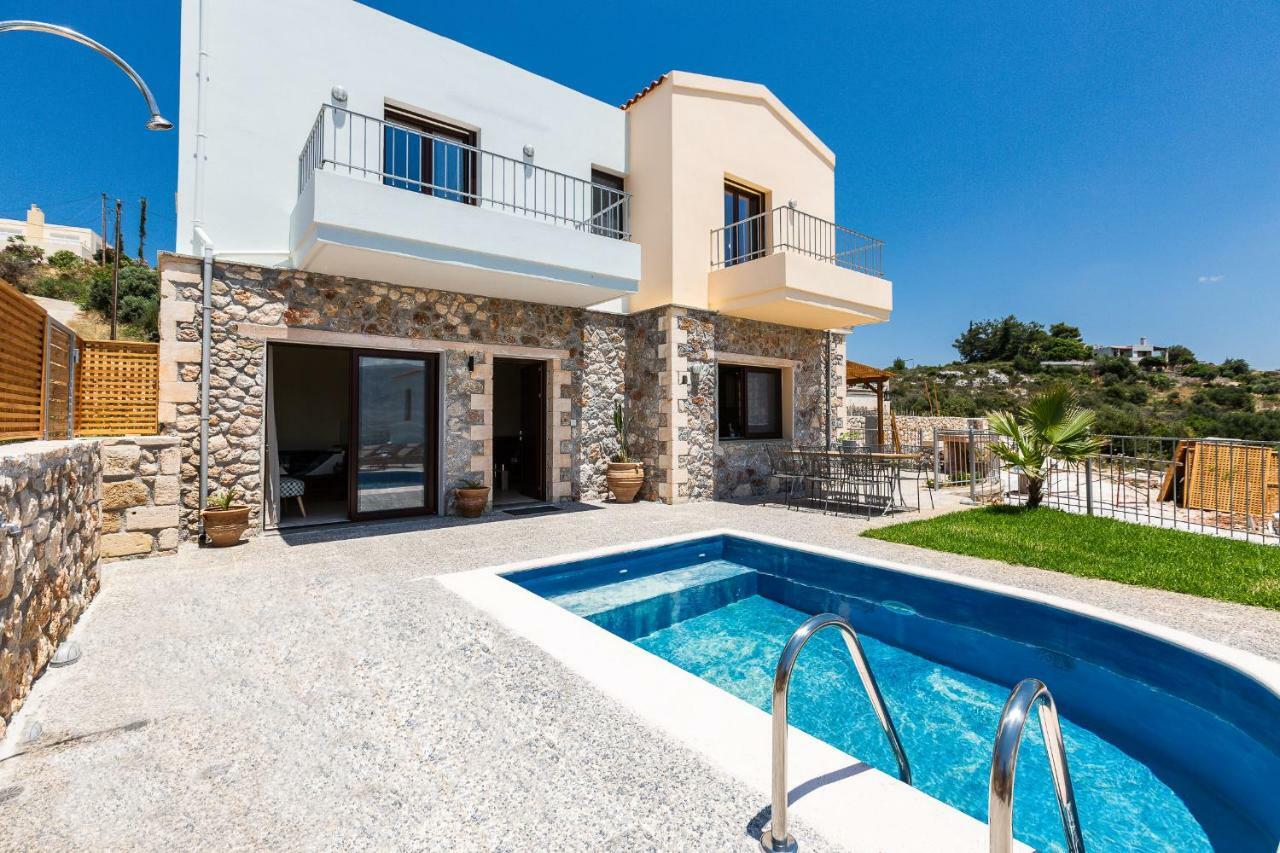 Istros Villas - With Pools, Bbq & Heated Spa Whirlpools, By Thinkvilla Korakiai Ngoại thất bức ảnh